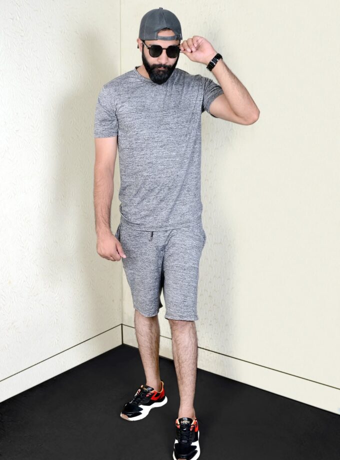 Trendy Tracksuit Shirt&Shorts