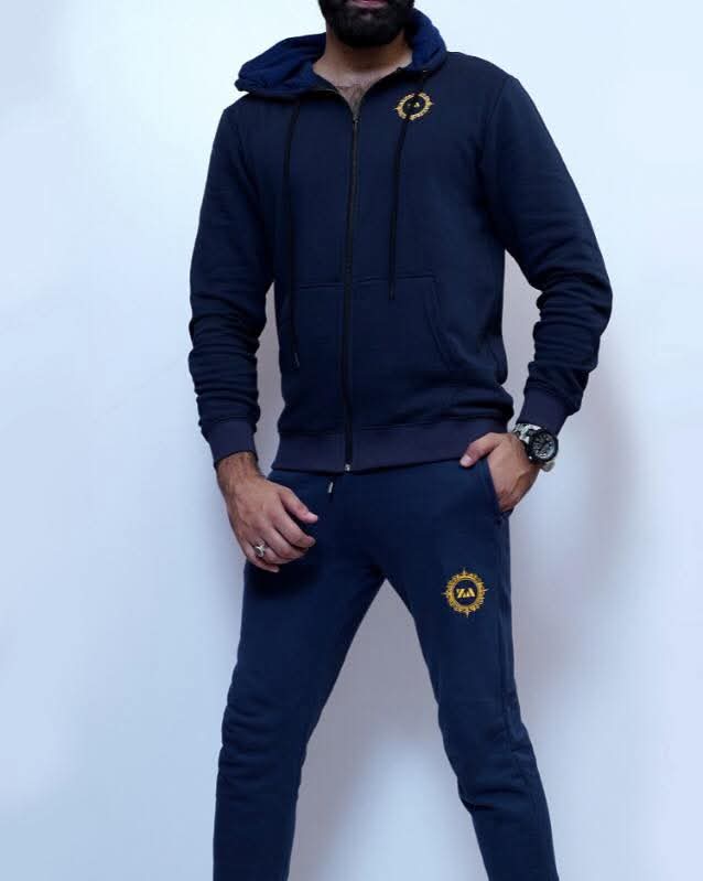 Royal Blue Zipper Hoddie