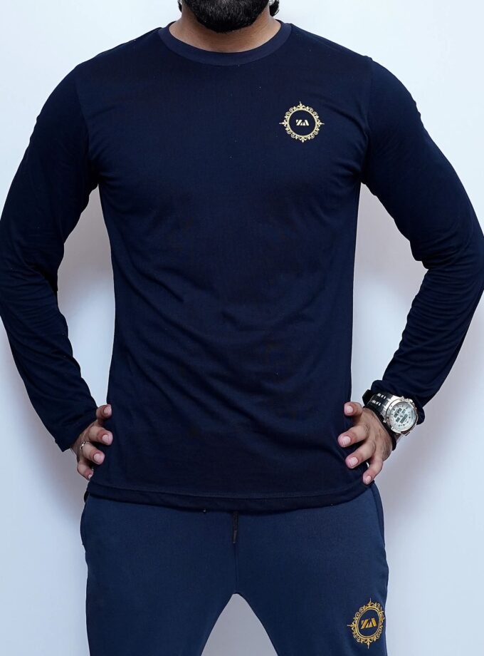 Navy Blue Full Sleeve Shirt